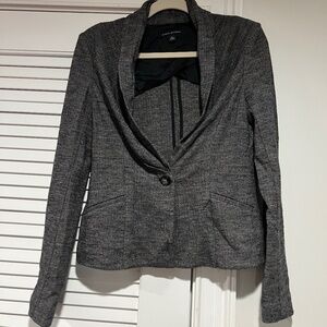 Banana Republic Cropped Knot Tweed Jacket